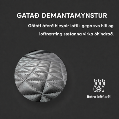 Lúxus sætisáklæði